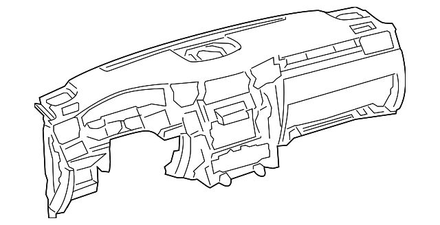 55401-60420-E1 Деталь INSTRUMENT PANEL