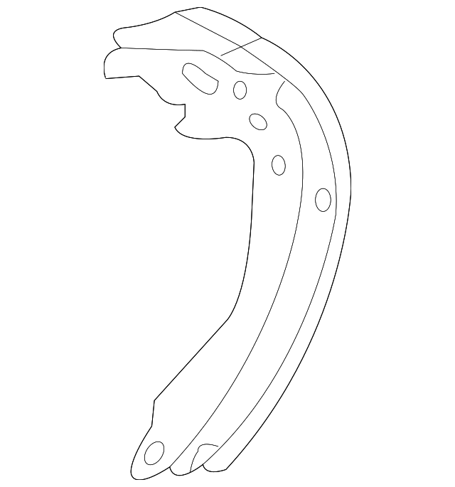 44060-EA026 Деталь PARK BRAKE SHOES