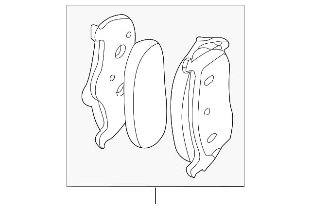 44060-EA085 Деталь BRAKE PADS
