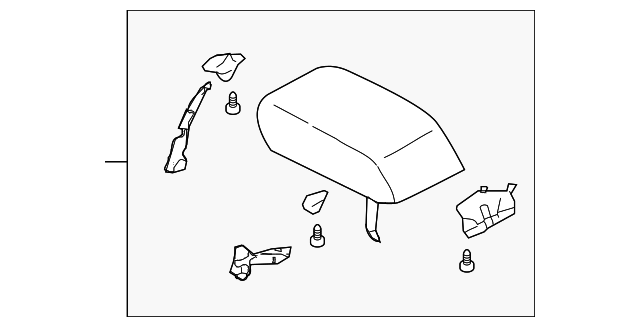 MR652378 Деталь LID ASSY