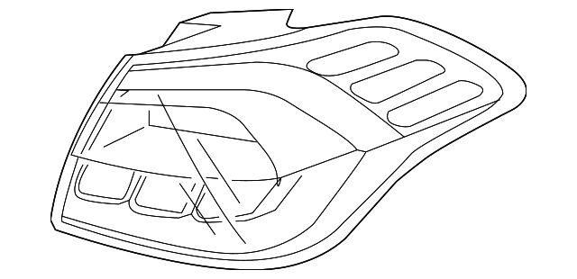 92410-A7130 Деталь LENS & HOUSING, LEFT