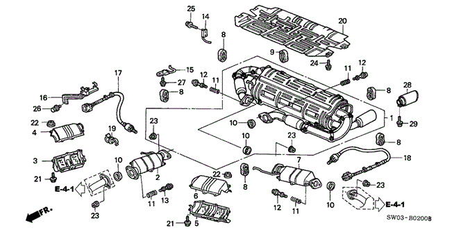 NSX EXHAUST PIPE (1)