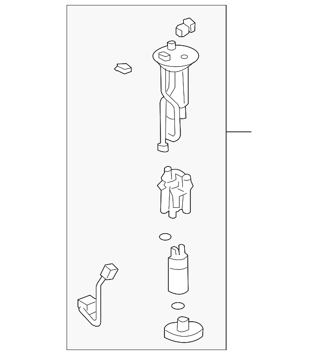 77020-35102 FUEL PUMP ASSY