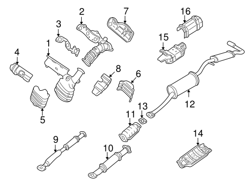 Quest EXHAUST COMPONENTS 2
