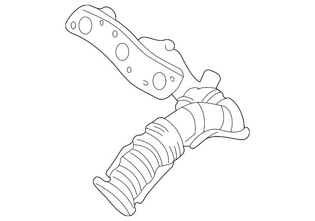 14002-7B000 Деталь EXHAUST MANIFOLD