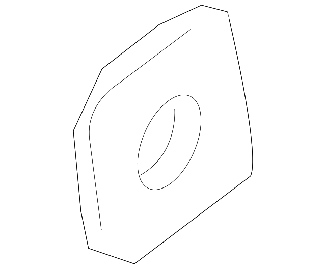 6035211 Деталь HIGH MOUNT LAMP NUT