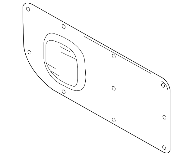 84950-3LM0C Деталь SIDE TRIM, RIGHT