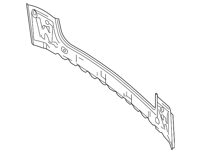 166-640-14-71 Деталь REAR BODY PANEL