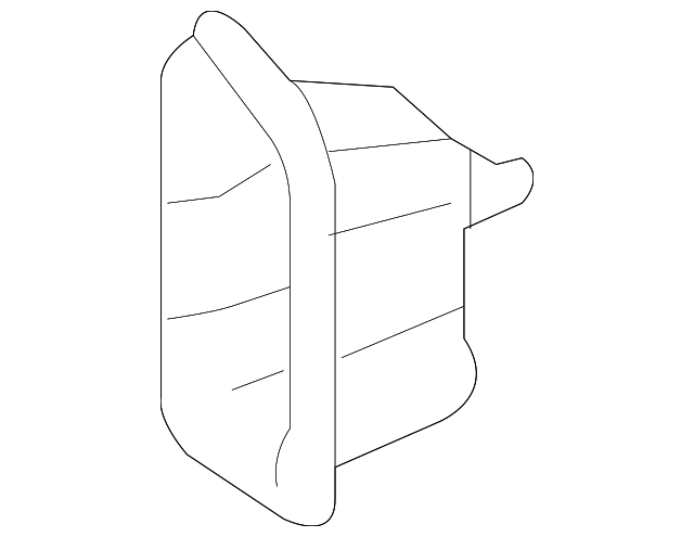 58303-0T010 Деталь REAR BODY PANEL REINFORCEMENT, RIGHT