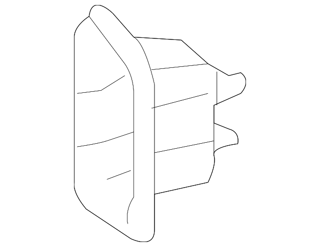 58304-0T010 Деталь REAR BODY PANEL REINFORCEMENT, LEFT