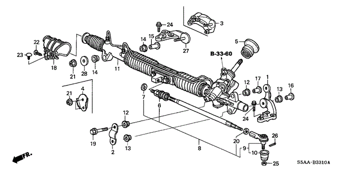 CIVIC SEDAN P.S. GEAR BOX