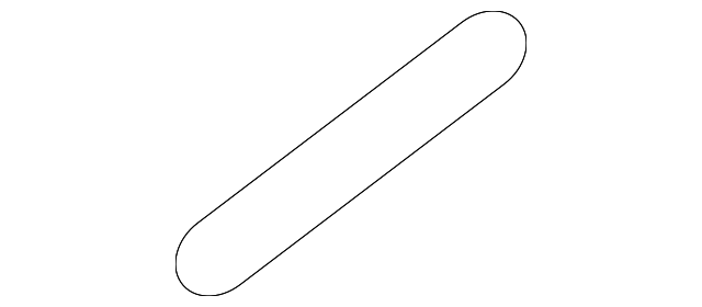72714-EL00A Деталь BACK GLASS SPACER