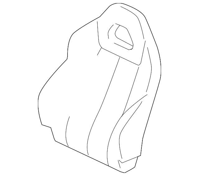 6901A948HA Деталь SEAT BACK COVER