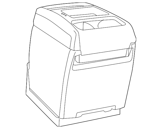 7B0-863-243-C-HL5 Деталь CONSOLE ASSY