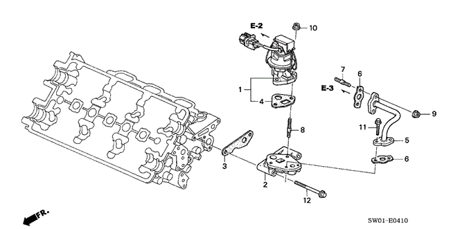 NSX EGR VALVE