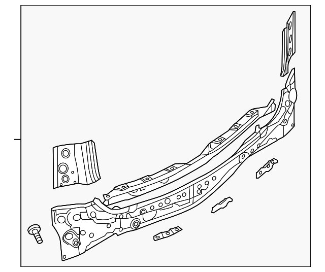KD5370750ZB Деталь REAR PANEL ASSY