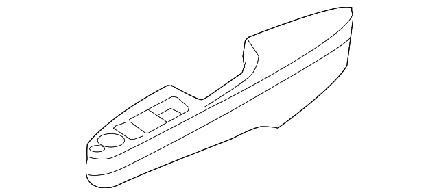 82710-2L000-4W Деталь ARMREST, LEFT