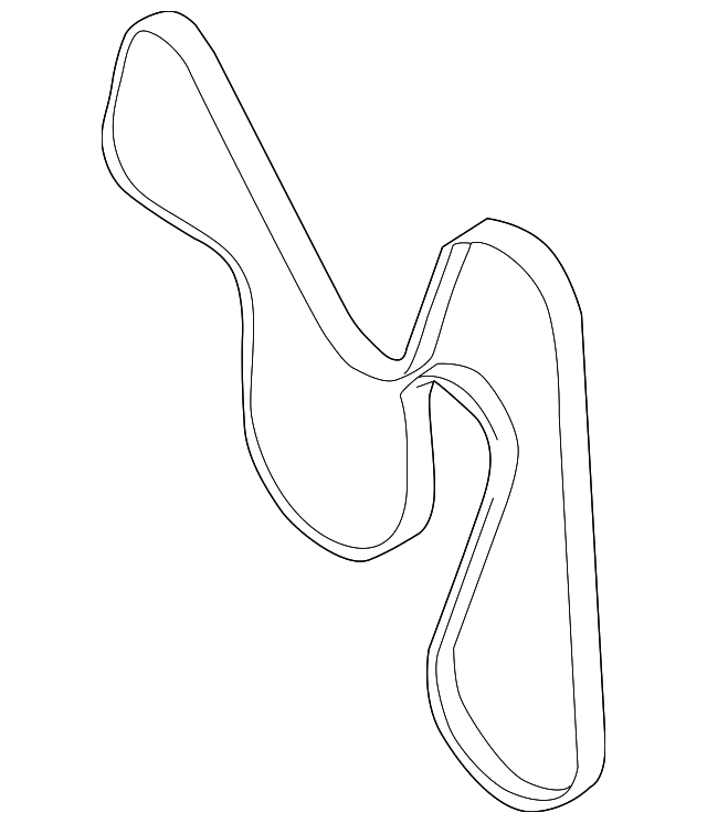 SU003-02202 Деталь SERPENTINE BELT