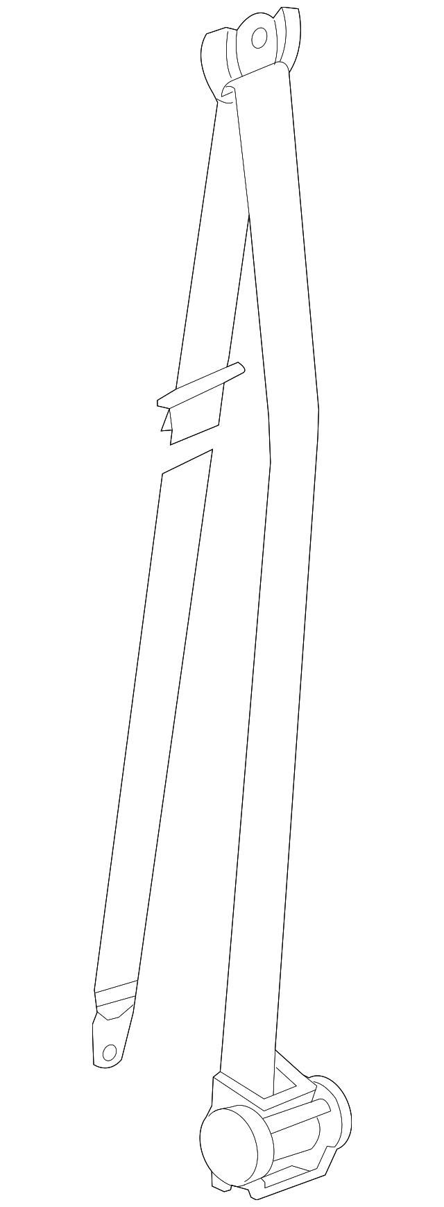72-11-9-809-948 Деталь BELT & RETRACTOR, RIGHT