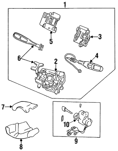 Sephia SHROUD, SWITCHES & LEVERS 2