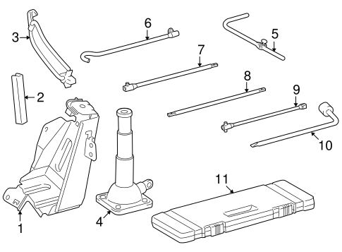 Land Cruiser JACK & COMPONENTS