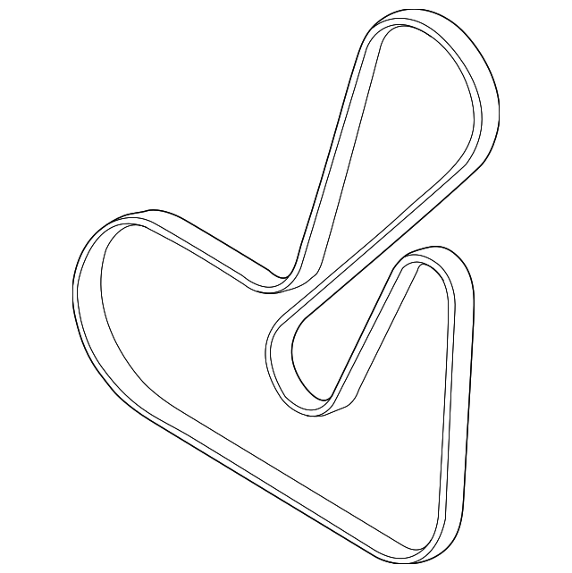12653318 Деталь SERPENTINE BELT