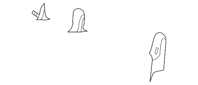 1AL94BD5AA Деталь RECLINE COVER, RIGHT