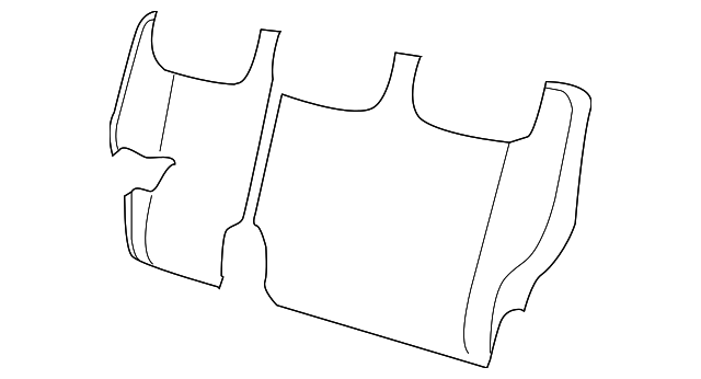 1NH991D5AA Деталь SEAT BACK COVER, LEFT