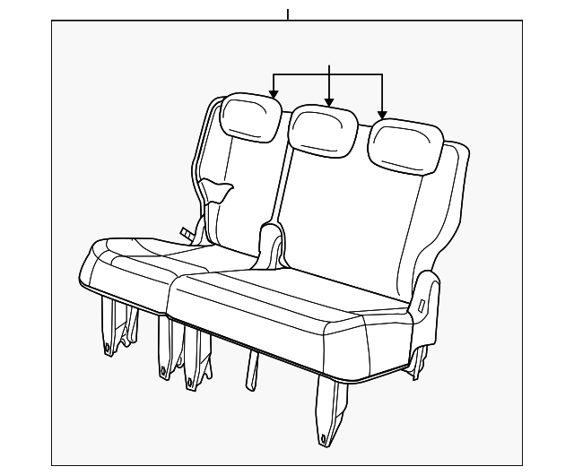 1BW841D5AA Деталь SEAT ASSY, RIGHT