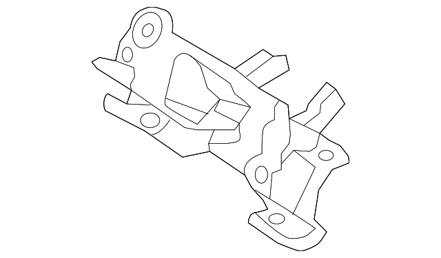 5GE-907-372-B Деталь MOUNT BRACKET