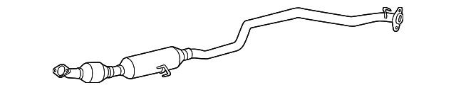 17420-0D160 Деталь CONVERTER & PIPE