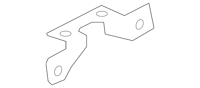 92172-3T000 Деталь CONTROL MODULE BRACKET