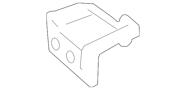 55834-3M000 Деталь HEIGHT SENSOR FRONT BRACKET