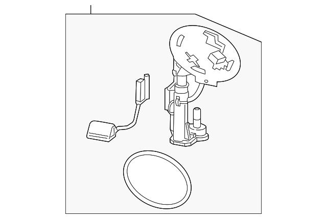 13592933 Деталь FUEL SENDER UNIT