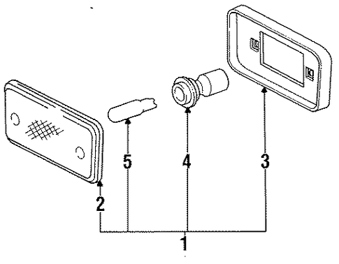 Land Cruiser SIDE MARKER LAMPS