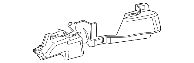 22821679 Деталь LOWER TRIM PANEL, LEFT