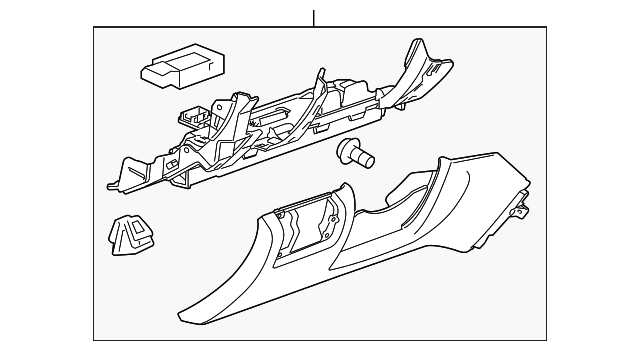 23147622 Деталь KNEE BOLSTER