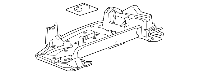 22813385 Деталь LOWER INSULATOR, LEFT