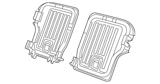 68104952AA Деталь SEAT BACK FRAME, RIGHT