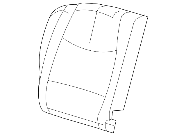 68104956AA Деталь SEAT BACK PAD, RIGHT