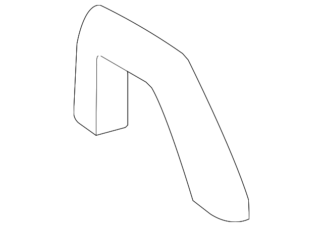 51-43-7-055-433 Деталь FRONT COVER, LEFT