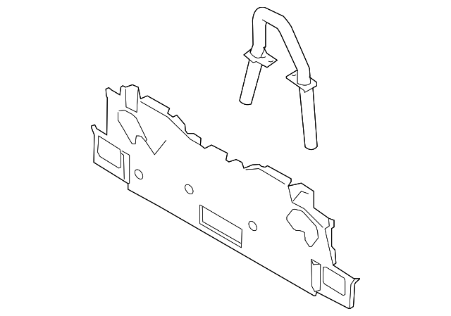 41137064643 Деталь PARTITION PANEL