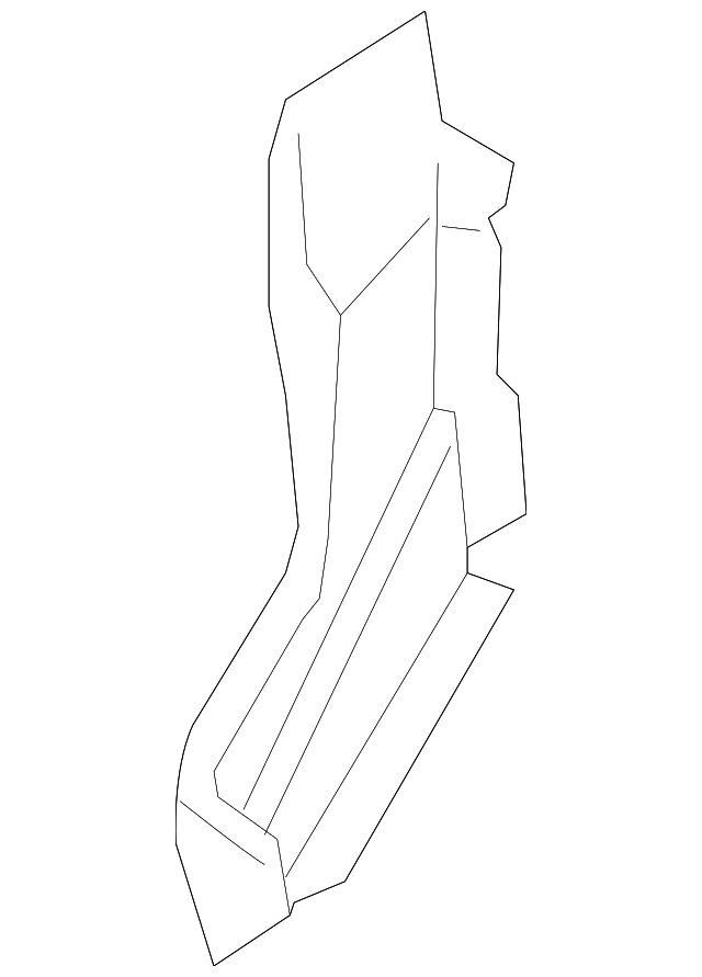 41-13-7-064-654 Деталь SUPPORT BRACKET, RIGHT