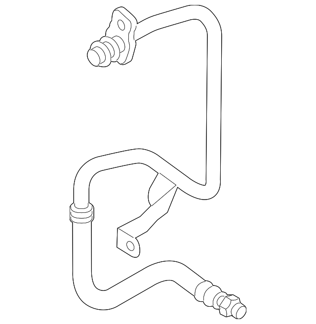 8K0-317-826-AQ Деталь PRESSURE LINE