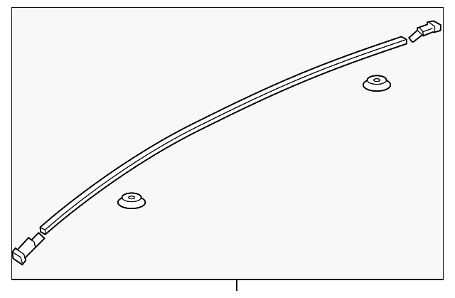 B32H-50-9H0 Деталь ROOF MOLDING, RIGHT