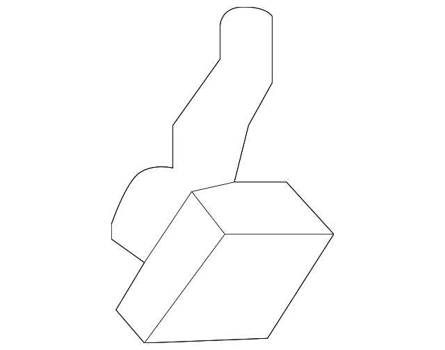 61154AG000 Деталь DOOR GLASS GUIDE, RIGHT