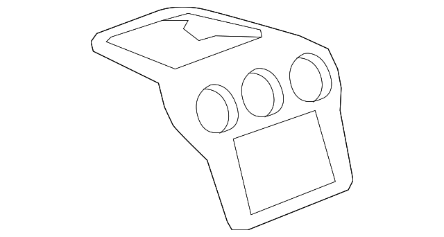 96850382 Деталь CENTER BEZEL