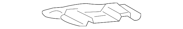 8890432470 Деталь CUP HOLDER BRACKET, LEFT