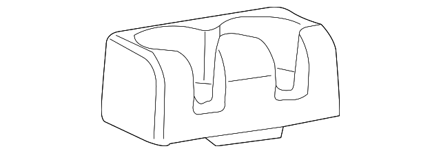 8890395740 Деталь CUP HOLDER, LEFT