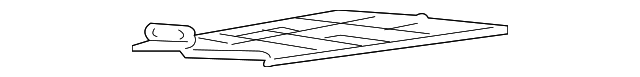 8156926680 Деталь SEAT SUPPORT, LEFT